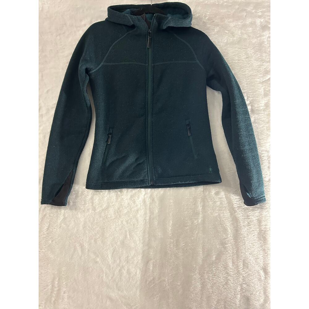 Smart Wool Zip up jacket size‎ XS green